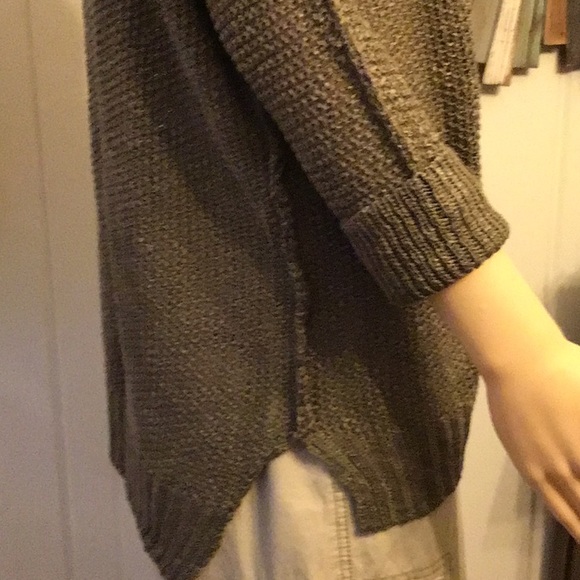 OPEN FINE LUXE KNIT WITH RUSTIC SEEMS LIGHTEST GREEN - Picture 3 of 11